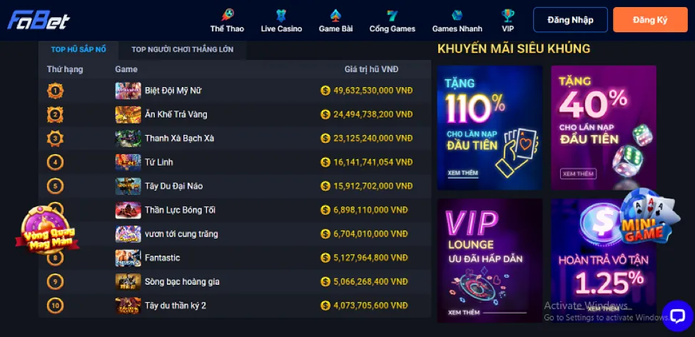 Thưởng nạp tiền hàng ngày ip88 bet